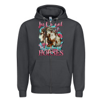 Smoke just a girl who loves horses mustang Zipper Hoodie - LillyAllenDesigns