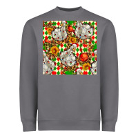 Storm christmas leopard duck Heavyweight Sweatshirt - FaDigitalArtStudio