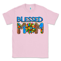Bubblegum Pink blessed mom autism Classic Tee - AdoDesignShop