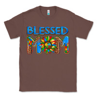 Chestnut blessed mom autism Classic Tee - AdoDesignShop