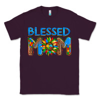 Plum blessed mom autism Classic Tee - AdoDesignShop