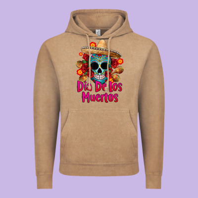 Dia De Los Muertos Vintage Hoodie Designed By Cts Tumbler Store