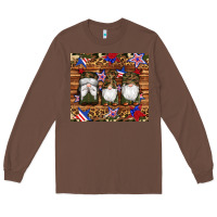 Chestnut camouflage gnomes american flag star leopard Long Sleeve Tee - Artiststas