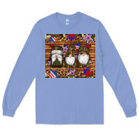 Colony Blue camouflage gnomes american flag star leopard Long Sleeve Tee - Artiststas