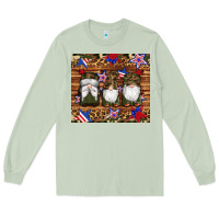 Matcha camouflage gnomes american flag star leopard Long Sleeve Tee - Artiststas