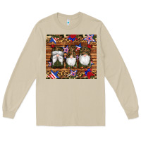 Mushroom camouflage gnomes american flag star leopard Long Sleeve Tee - Artiststas