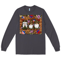 Smoke camouflage gnomes american flag star leopard Long Sleeve Tee - Artiststas