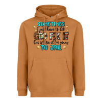 Meerkat sometimes i just have to let god fix it cus if i f Heavyweight Hoodie - MaliasSmallBusiness