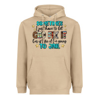 Mushroom sometimes i just have to let god fix it cus if i f Heavyweight Hoodie - MaliasSmallBusiness