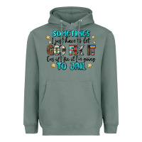 Sage sometimes i just have to let god fix it cus if i f Heavyweight Hoodie - MaliasSmallBusiness