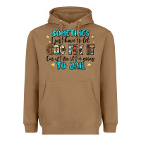 Toasted Coconut sometimes i just have to let god fix it cus if i f Heavyweight Hoodie - MaliasSmallBusiness