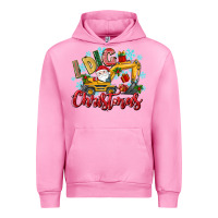 Fuchsia Pink i dig christmas Urban Hoodie - texasbilliewilder