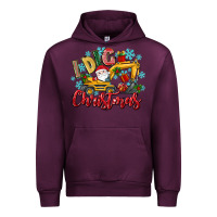 Mauve Wine i dig christmas Urban Hoodie - texasbilliewilder