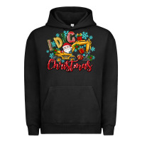Pigment Black i dig christmas Urban Hoodie - texasbilliewilder