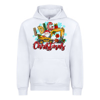 White i dig christmas Urban Hoodie - texasbilliewilder