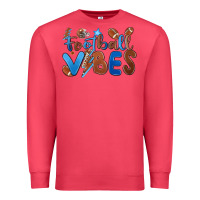 Cardinal football vibes Premium Sweatshirt - MaliasSmallBusiness