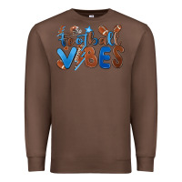 Chestnut football vibes Premium Sweatshirt - MaliasSmallBusiness