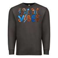 Smoke football vibes Premium Sweatshirt - MaliasSmallBusiness