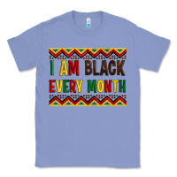 Colony Blue i am black every month Classic Tee - Artiststas