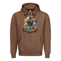 Chestnut just a girl who loves horses haflinger Zipper Hoodie - LillyAllenDesigns