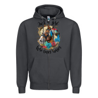 Smoke just a girl who loves horses haflinger Zipper Hoodie - LillyAllenDesigns