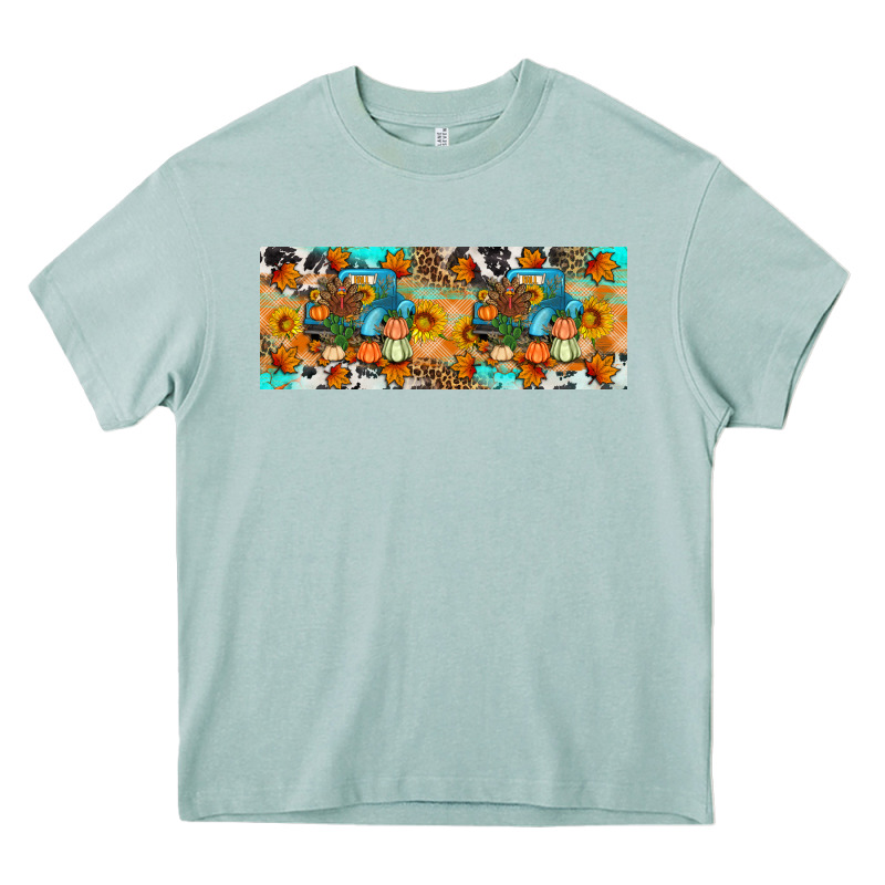 Thanksgiving Turkey Truck Heavy Core Tee by Artiststas | Teevron