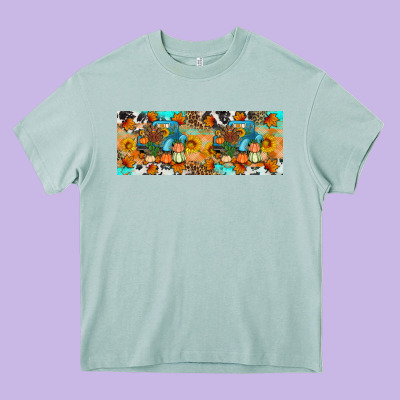 Thanksgiving Turkey Truck Heavy Core Tee Designed By Artiststas
