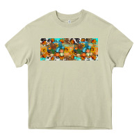 Mossy Thanksgiving Turkey Truck Heavy Core Tee - Artiststas