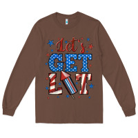 Chestnut let's get lit Long Sleeve Tee - BundleAndBundleShop
