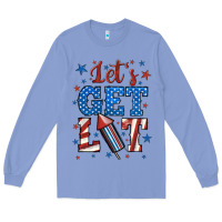 Colony Blue let's get lit Long Sleeve Tee - BundleAndBundleShop