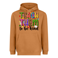 Meerkat teach them to be kind Heavyweight Hoodie - NancyCooperArtShop