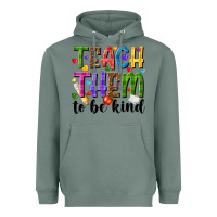 Sage teach them to be kind Heavyweight Hoodie - NancyCooperArtShop