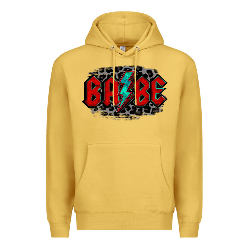 Lightning Bolt Babe Premium Hoodie by Jasminsmagicworld | Teevron