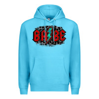 Ocean Blue lightning bolt babe Premium Hoodie - Jasminsmagicworld