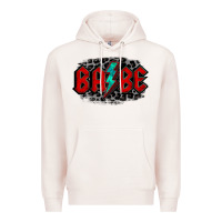 Pale Pink lightning bolt babe Premium Hoodie - Jasminsmagicworld