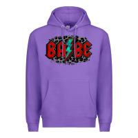 Purple lightning bolt babe Premium Hoodie - Jasminsmagicworld