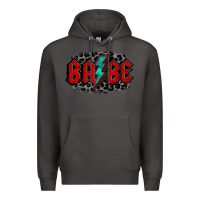Smoke lightning bolt babe Premium Hoodie - Jasminsmagicworld