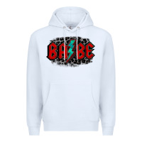 White lightning bolt babe Premium Hoodie - Jasminsmagicworld