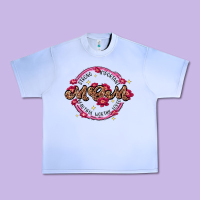 Strong Important Mom Beautiful Worthy Loved Urban Heavy Tee Designed By Jahusdesignshop