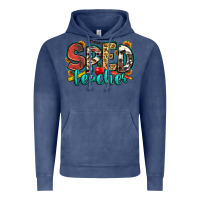 Vintage Denim special education teacher Vintage Hoodie - Zillion Design Studio