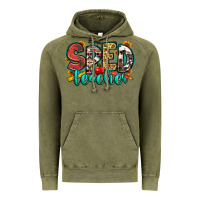 Vintage Olive special education teacher Vintage Hoodie - Zillion Design Studio