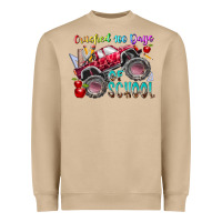 Mushroom crushed 100 days of school Heavyweight Sweatshirt - RacoonDesign