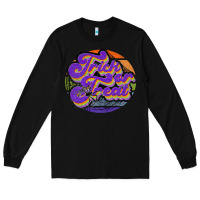 Black trick or treat Long Sleeve Tee - JahusDesignShop