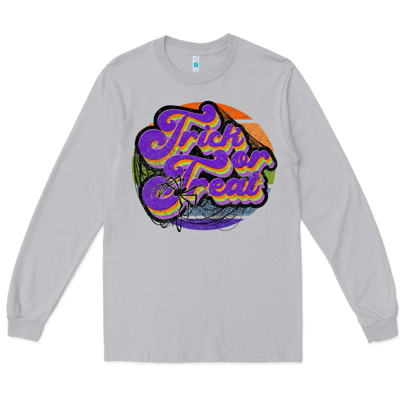 Trick Or Treat Long Sleeve Tee by JahusDesignShop | Teevron