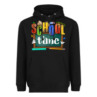 Black school time Heavyweight Hoodie - NancyCooperArtShop