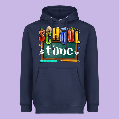 School Time Heavyweight Hoodie Designed By Nancycooperartshop