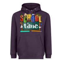 Plum school time Heavyweight Hoodie - NancyCooperArtShop