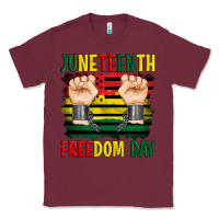 Burgundy juneteenth freedom day Classic Tee - Artiststas