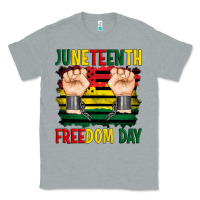 Heather Grey juneteenth freedom day Classic Tee - Artiststas