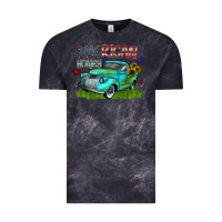 Cloud Black american honey Vintage Tee - CowhideDigitalArt
